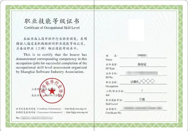 软件程序员证书